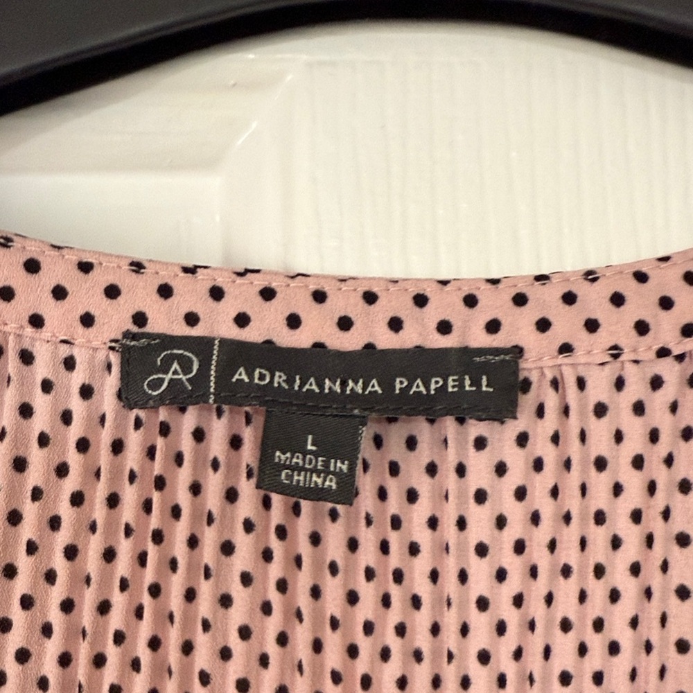 Adrianna Papell Mauve Textured Blouse - Picture 2 of 9